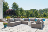 J&M Furniture - Ashley Furniture - Bree Zee 8-Piece Outdoor Sectional - 8-Piece Outdoor Sectional - P160P6