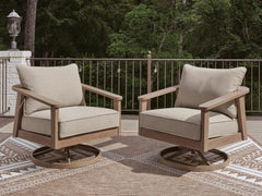 J&M Furniture - Ashley Furniture - Harmony Headlands Outdoor Swivel Lounge with Cushion - Swivel Lounge w/ Cushion - PCP428-821