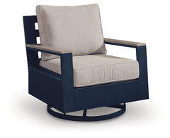 East Beach Outdoor Swivel Glider Chair with Cushion