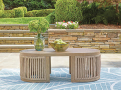 J&M Furniture - Ashley Furniture - Serena Shores Outdoor Coffee Table - Rectangular Cocktail Table - PCP604-701