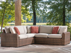 J&M Furniture - Ashley Furniture - Dolan Creek 3-Piece Outdoor Sectional - 3-Piece Outdoor Sectional - PCP610P1