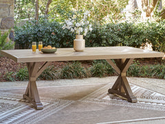 J&M Furniture - Ashley Furniture - Laguna Heights Outdoor Dining Table - RECT Dining Table w/UMB OPT - PCP790-625