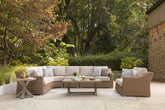 J&M Furniture - Ashley Furniture - Laguna Heights 4-Piece Outdoor Sectional - 4-Piece Outdoor Sectional - PCP790P2