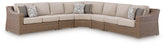 J&M Furniture - Ashley Furniture - Laguna Heights 5-Piece Outdoor Sectional - 5-Piece Outdoor Sectional - PCP790P3