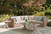 J&M Furniture - Ashley Furniture - Laguna Heights 3-Piece Outdoor Sectional - 3-Piece Outdoor Sectional - PCP790P1