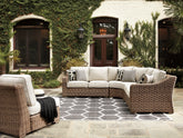 J&M Furniture - Ashley Furniture - Beachcroft 5-Piece Outdoor Seating Set - 5-Piece Outdoor Seating Set - P791P8