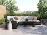 J&M Furniture - Ashley Furniture - Beachcroft 5-Piece Outdoor Sectional - 5-Piece Outdoor Sectional - P792P6
