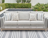 J&M Furniture - Ashley Furniture - Seton Creek Outdoor Sofa with Cushion - Sofa with Cushion - P798-838