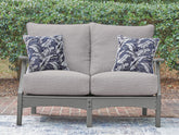J&M Furniture - Ashley Furniture - Cove Beach Outdoor Loveseat with Cushion - Loveseat w/Cushion - PCP803-835