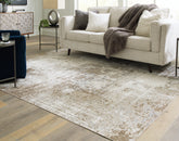 J&M Furniture - Ashley Furniture - Grifflain 7'10" x 10'3" Washable Rug - 7'10" x 10'3" Washable Rug - R406231