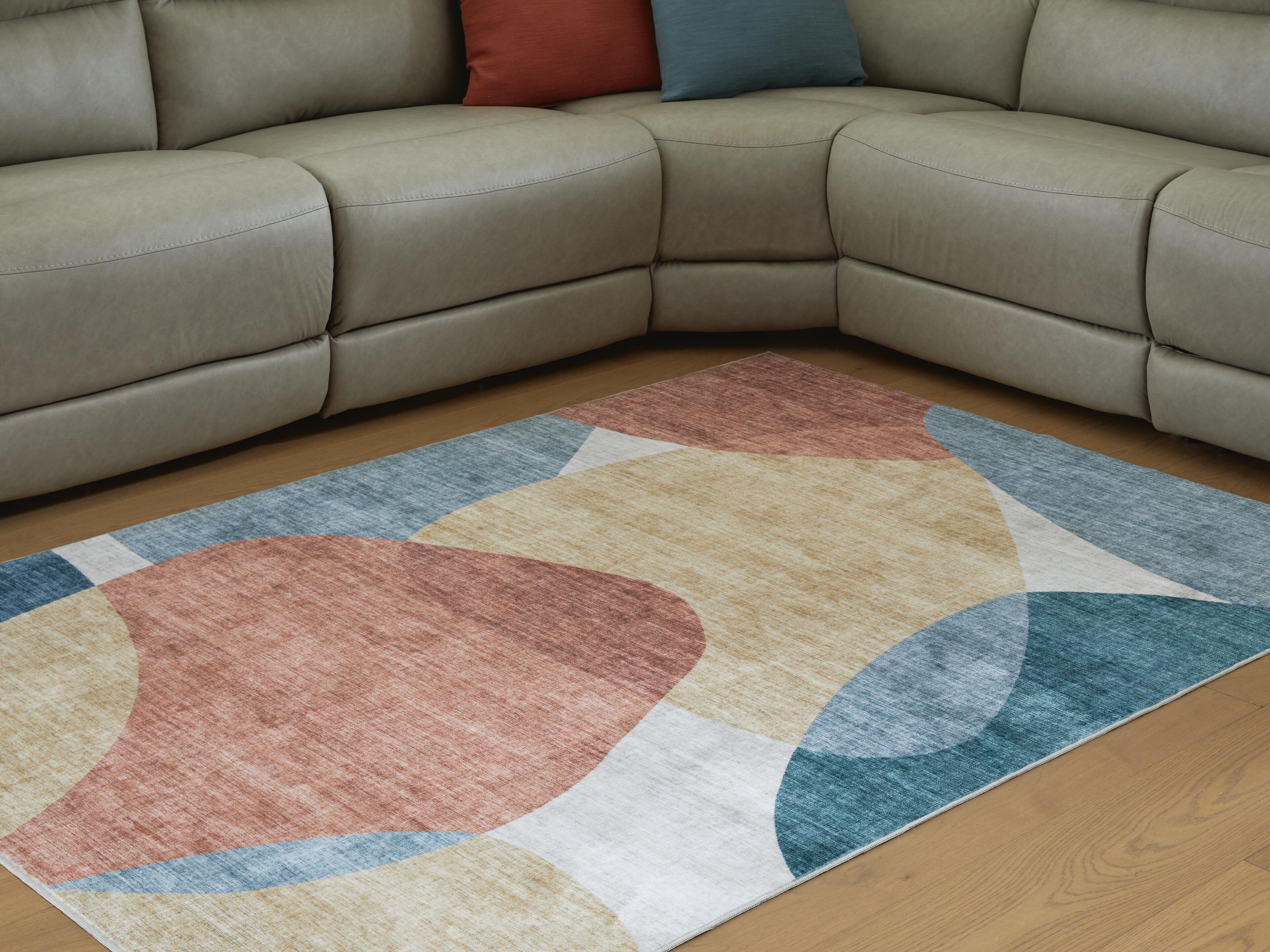 J&M Furniture - Ashley Furniture - Chanleigh Washable 5' x 7' Area Rug - Washable 5' x 7' Area Rug - R407372