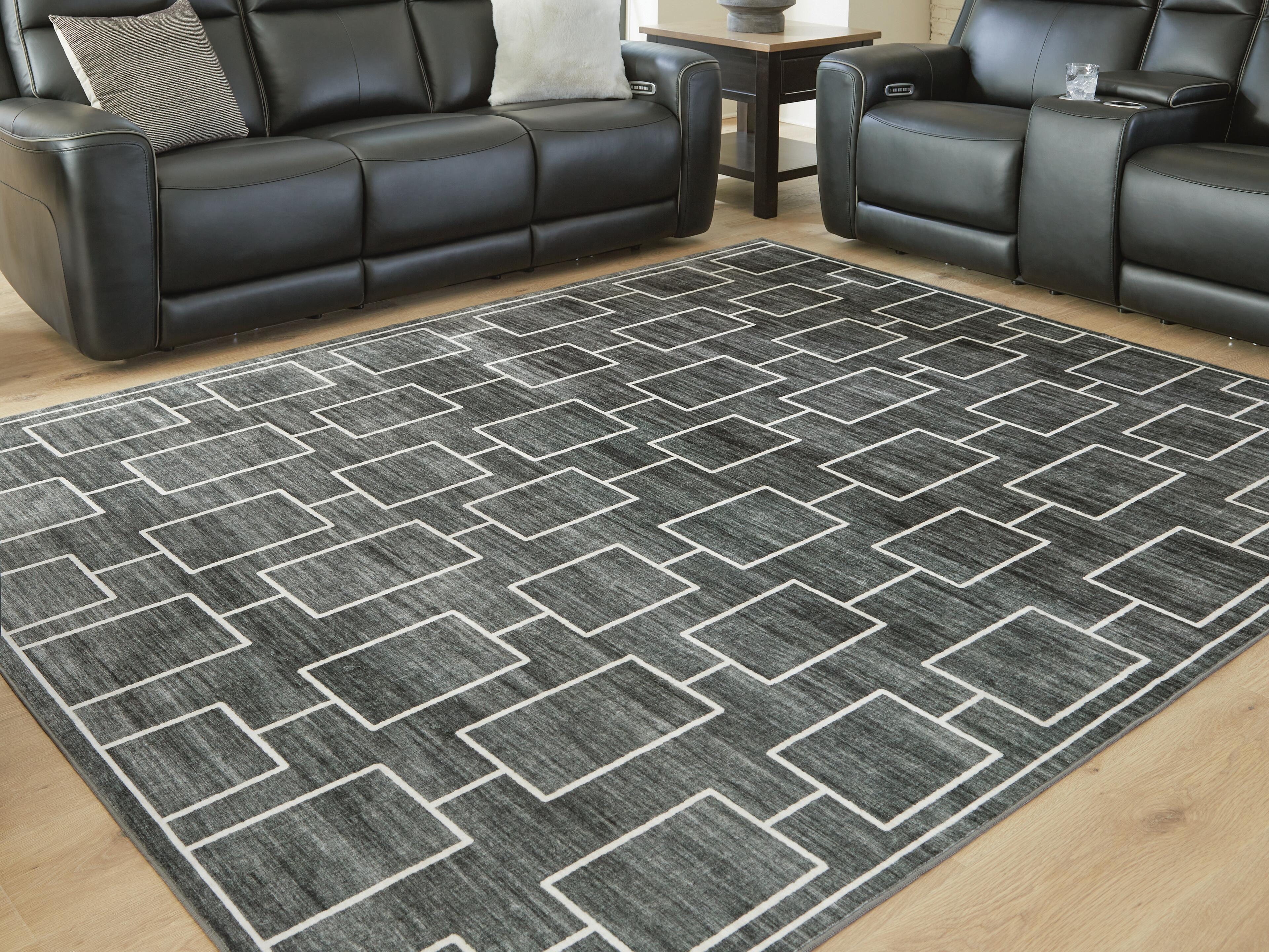J&M Furniture - Ashley Furniture - Elderland Washable 7'6" x 9'6" Area Rug - Washable 7'6" x 9'6" Area Rug - R407401