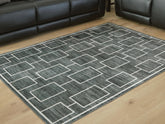 J&M Furniture - Ashley Furniture - Elderland Washable 5' x 7' Area Rug - Washable 5' x 7' Area Rug - R407402