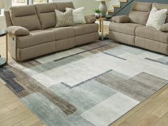 J&M Furniture - Ashley Furniture - Larkport Washable 8' x 10' Area Rug - Washable 8' x 10' Area Rug - R407411