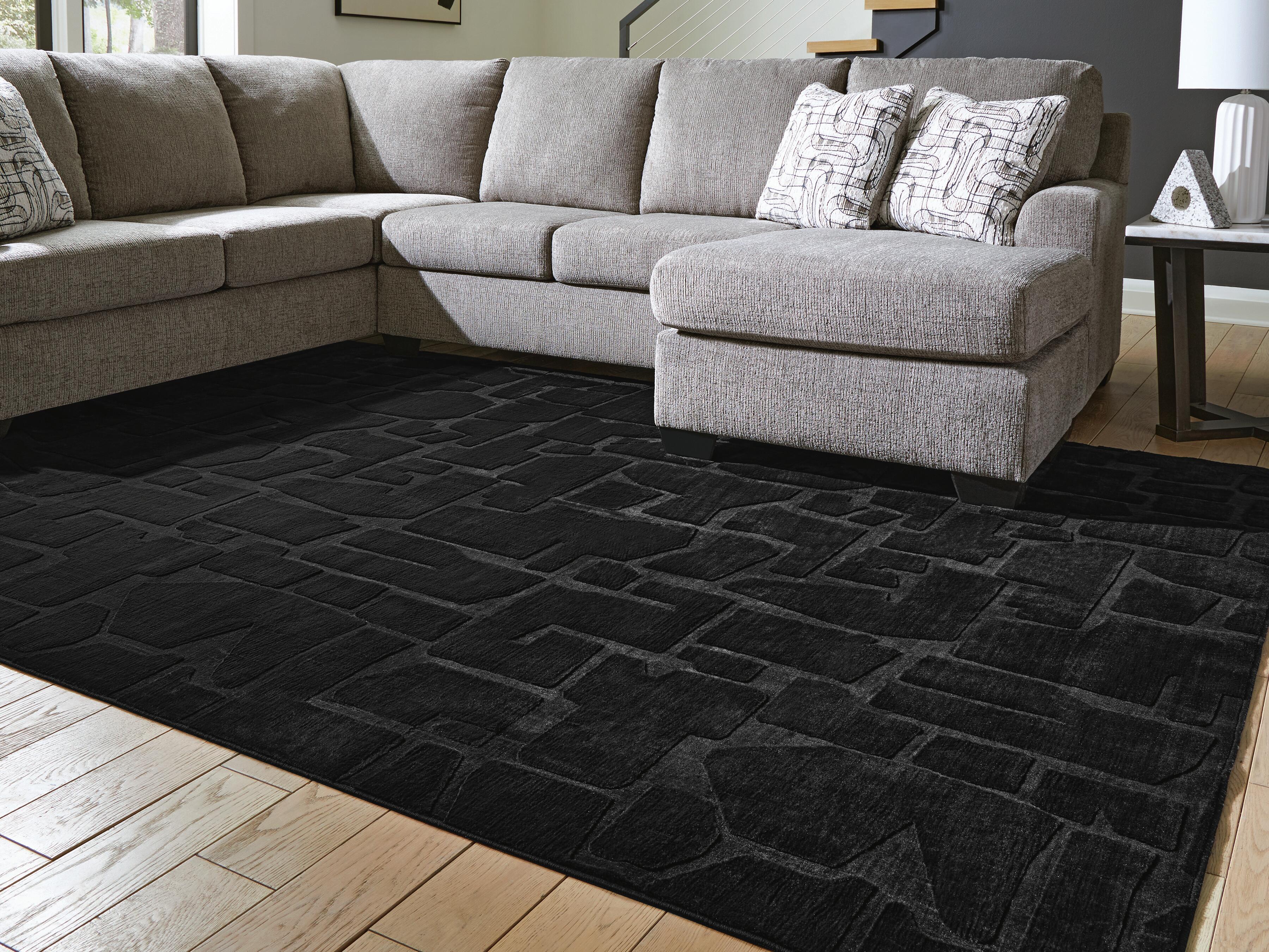 J&M Furniture - Ashley Furniture - Gibbswell Washable 8' x 10' Area Rug - Washable 8' x 10' Area Rug - R407461