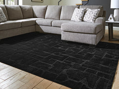 J&M Furniture - Ashley Furniture - Gibbswell Washable 8' x 10' Area Rug - Washable 8' x 10' Area Rug - R407461