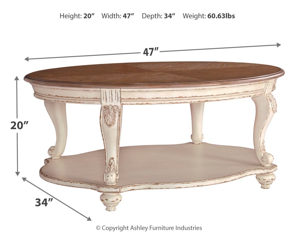 Realyn Coffee Table Ashley Furniture