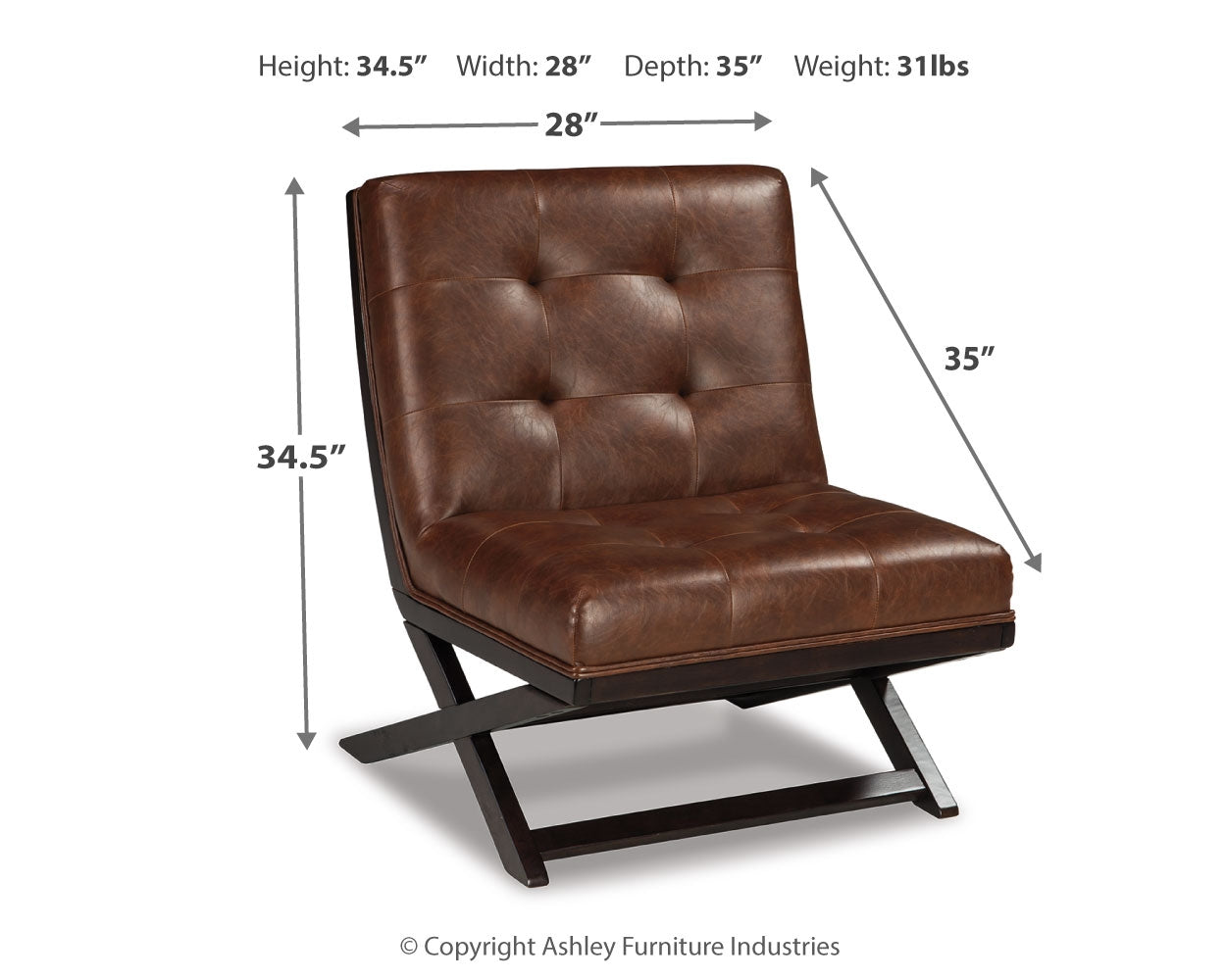 Sidewinder Accent Chair Ashley Furniture
