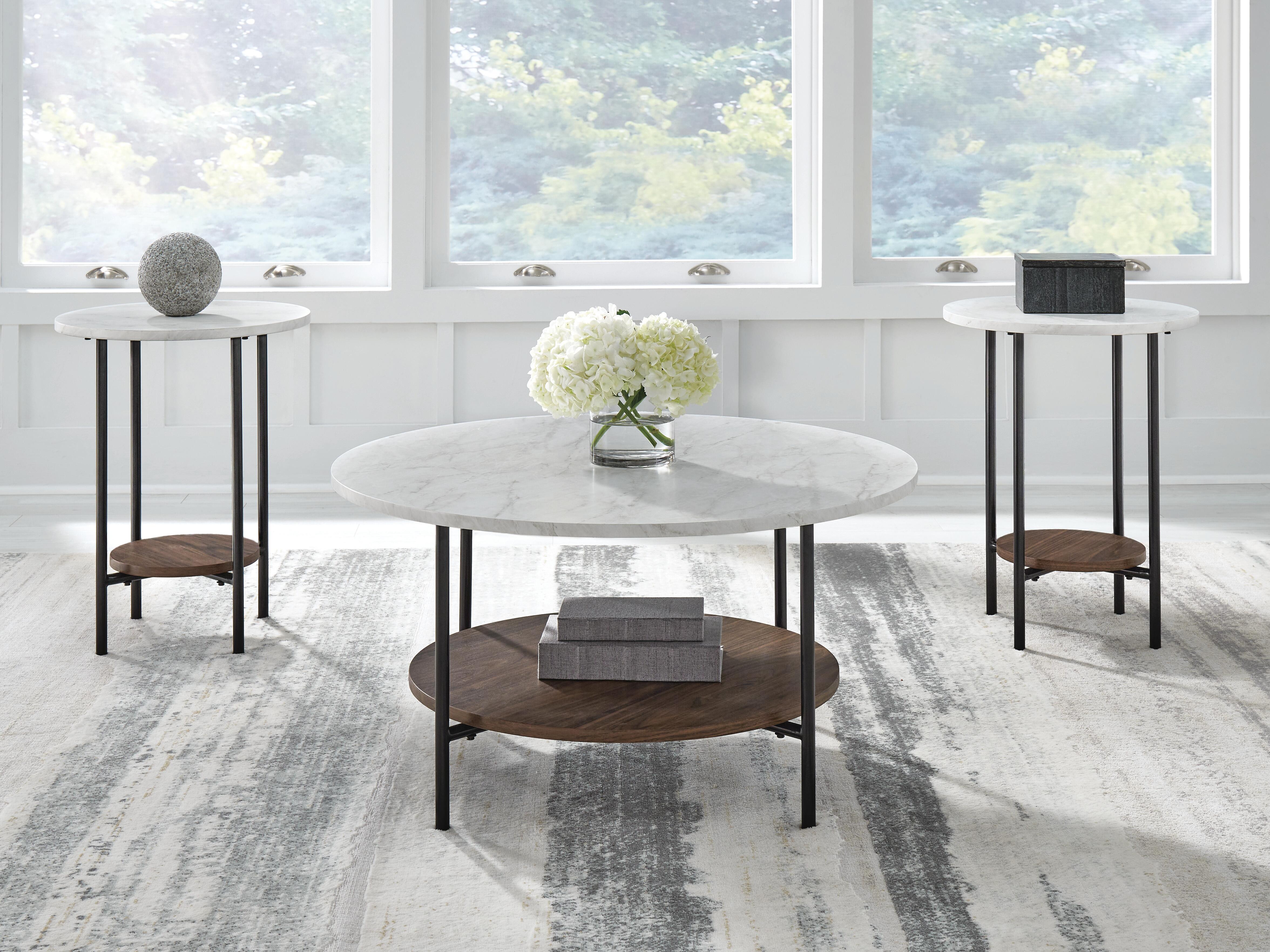 J&M Furniture - Ashley Furniture - Wrenwich Table (Set of 3) - Occasional Table Set (3/CN) - T167-13