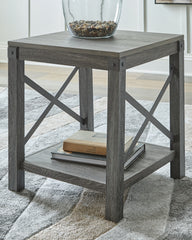 J&M Furniture - Ashley Furniture - Freedan End Table - Square End Table - T175-2