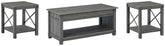 J&M Furniture - Ashley Furniture - Freedan Coffee Table and 2 End Tables - Coffee Table and 2 End Tables - T175T1