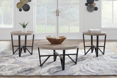 J&M Furniture - Ashley Furniture - Deanlee Table (Set of 3) - Occasional Table Set (3/CN) - T235-13