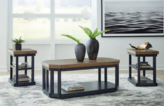 J&M Furniture - Ashley Furniture - Landocken Table (Set of 3) - Occasional Table Set (3/CN) - T402-13