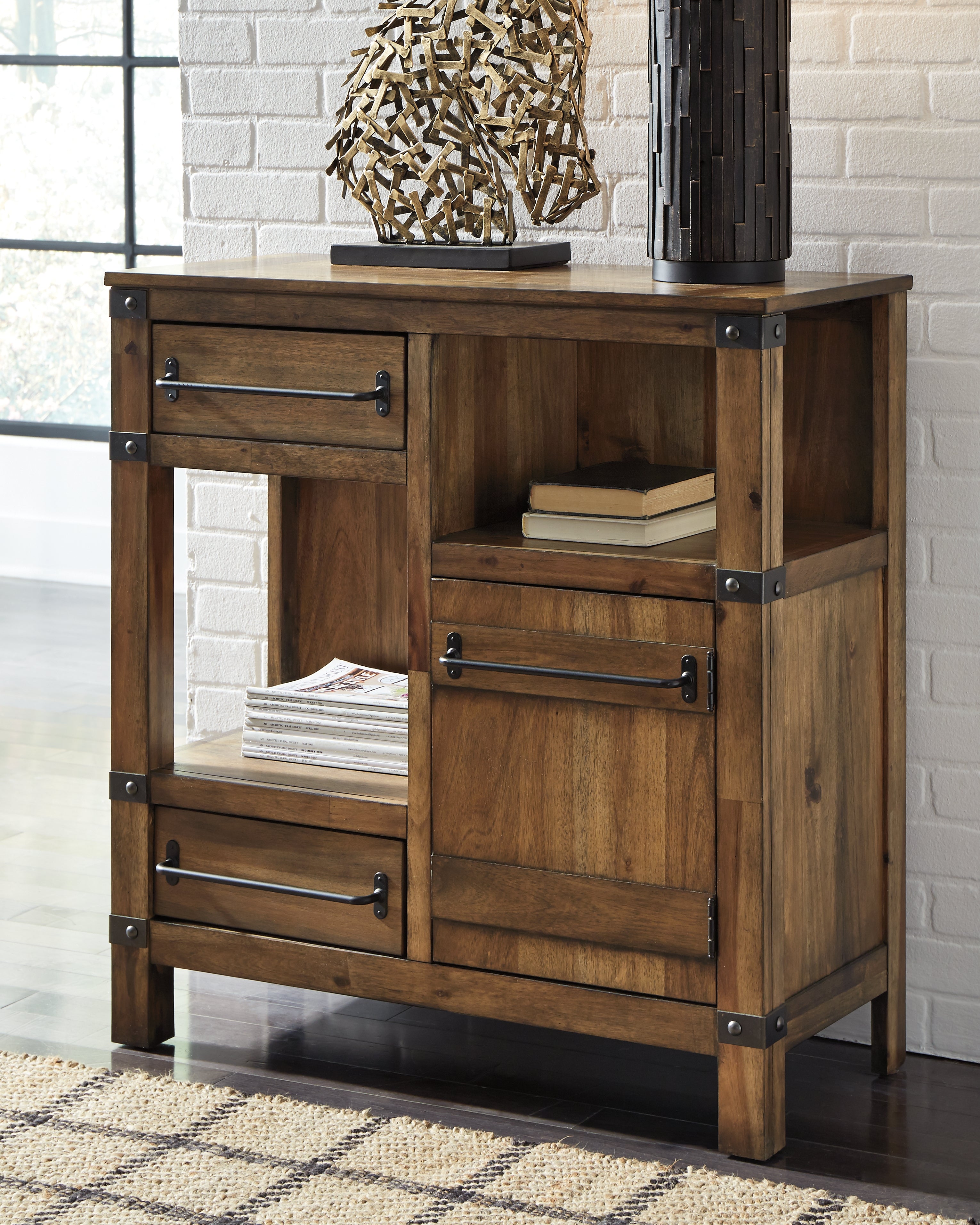 J&M Furniture - Ashley Furniture - Roybeck Accent Cabinet - Accent Cabinet - T411-40