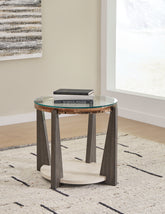 J&M Furniture - Ashley Furniture - Frazwa End Table - Round End Table - T432-6