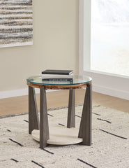 J&M Furniture - Ashley Furniture - Frazwa End Table - Round End Table - T432-6