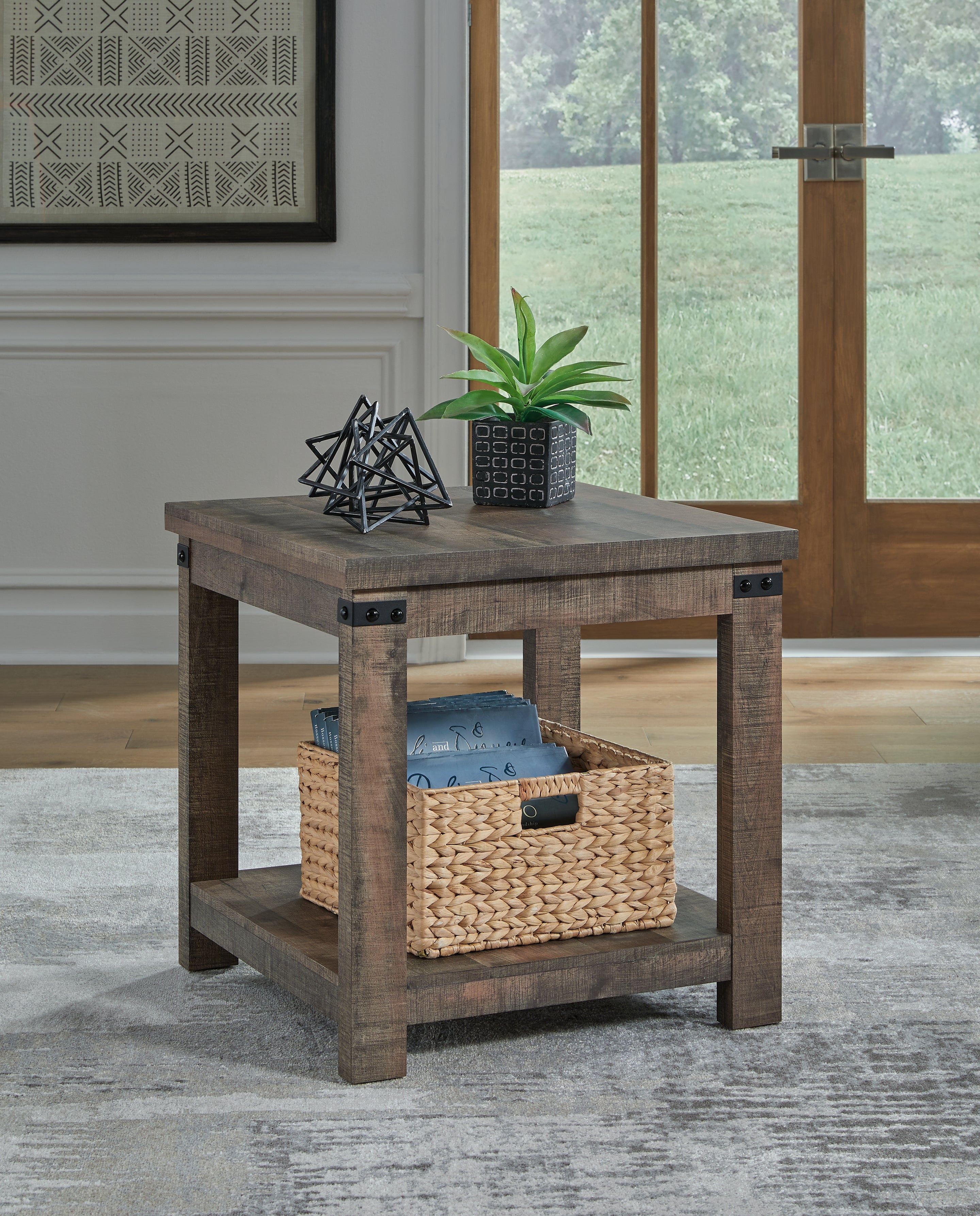 J&M Furniture - Ashley Furniture - Hollum End Table - Square End Table - T466-2