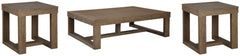 J&M Furniture - Ashley Furniture - Cariton Coffee Table and 2 End Tables - Coffee Table and 2 End Tables - T471T1