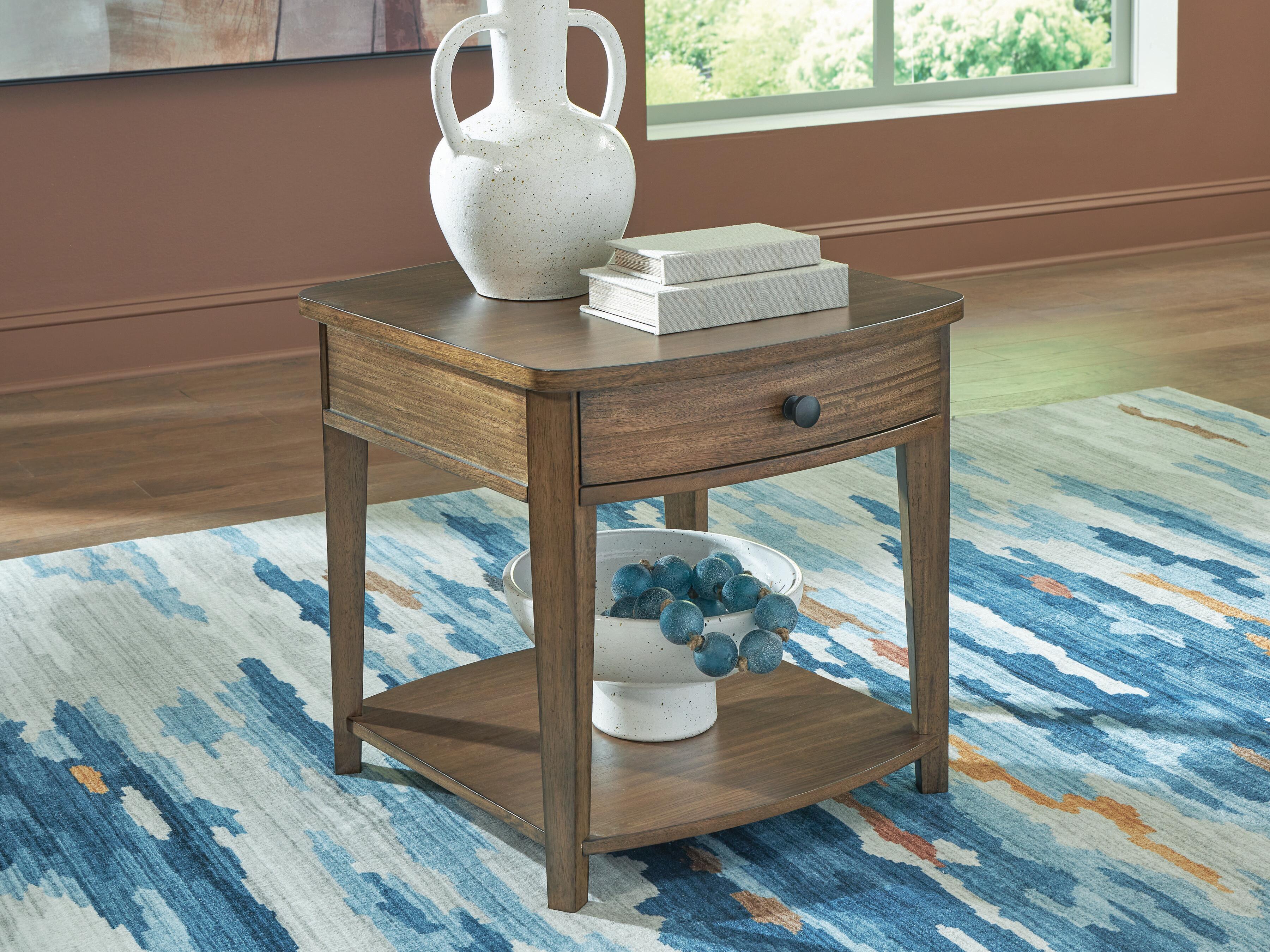 J&M Furniture - Ashley Furniture - Burkbyer End Table - Rectangular End Table - T513-3