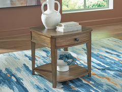 J&M Furniture - Ashley Furniture - Burkbyer End Table - Rectangular End Table - T513-3