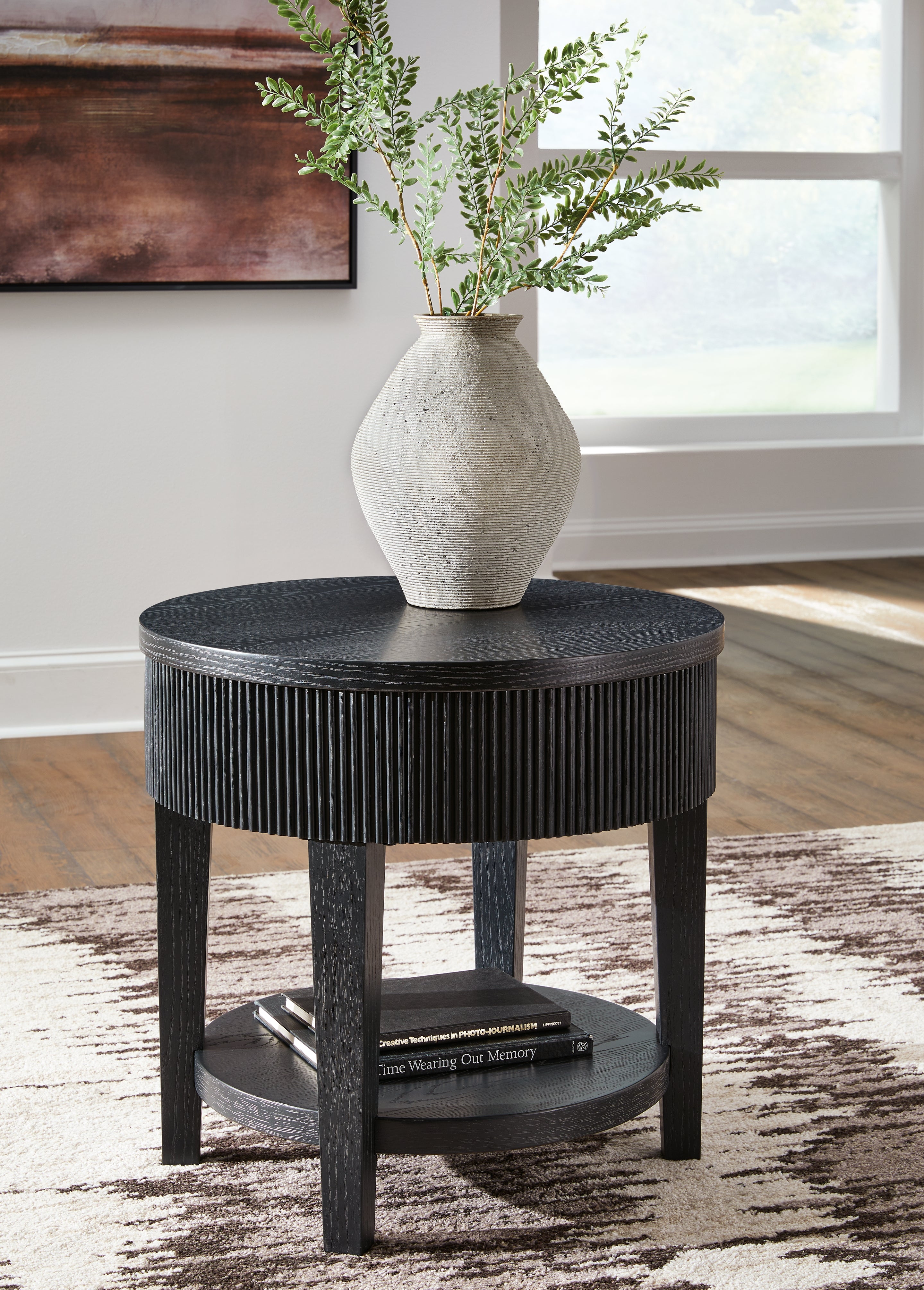 J&M Furniture - Ashley Furniture - Marstream End Table - Round End Table - T551-6