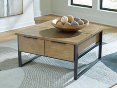 J&M Furniture - Ashley Furniture - Montia Lift-Top Coffee Table - Lift Top Cocktail Table - T602-00