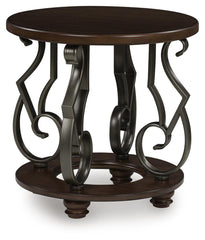 Frallyn Coffee Table and 2 Ends