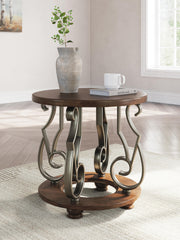 J&M Furniture - Ashley Furniture - Frallyn End Table - Round End Table - T623-6