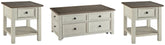 J&M Furniture - Ashley Furniture - Bolanburg Coffee Table and 2 End Tables - Coffee Table and 2 End Tables - T637T3