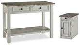 J&M Furniture - Ashley Furniture - Bolanburg Sofa Table and Chair Side End Table - Sofa Table and Chair Side End Table - T637T7