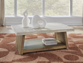 J&M Furniture - Ashley Furniture - Brendalhouse Coffee Table - Rectangular Cocktail Table - T642-1