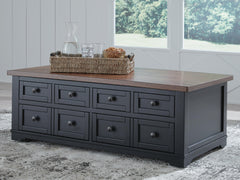 J&M Furniture - Ashley Furniture - Wildenauer Lift-Top Coffee Table - Lift Top Cocktail Table - T664-9