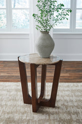 J&M Furniture - Ashley Furniture - Tanidore End Table - Round End Table - T667-6