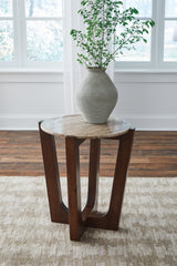 J&M Furniture - Ashley Furniture - Tanidore End Table - Round End Table - T667-6