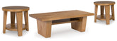 J&M Furniture - Ashley Furniture - Kristiland Coffee Table and 2 End Tables - Coffee Table and 2 End Tables - T674T1