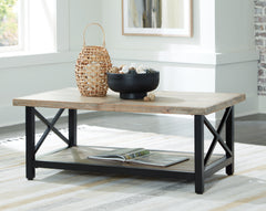 J&M Furniture - Ashley Furniture - Bristenfort Coffee Table - Rectangular Cocktail Table - T685-1