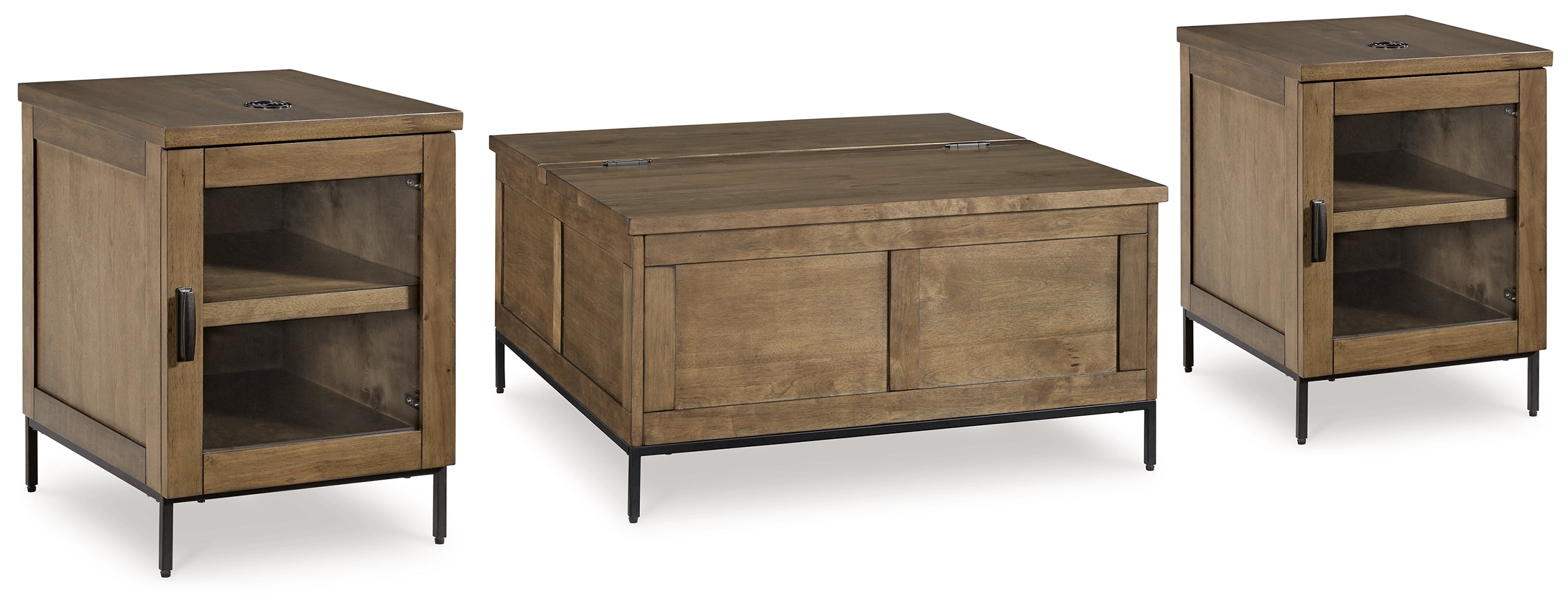 J&M Furniture - Ashley Furniture - Torlanta Coffee Table and 2 End Tables - Coffee Table and 2 End Tables - T686T1
