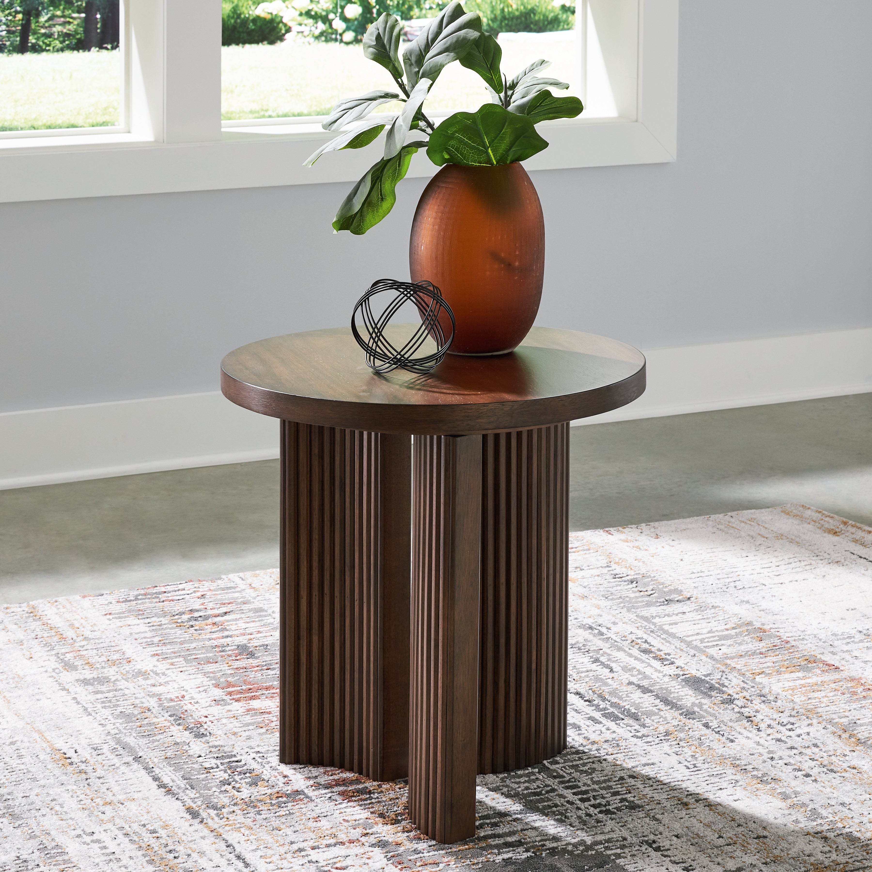 J&M Furniture - Ashley Furniture - Korestone End Table - Round End Table - T689-6