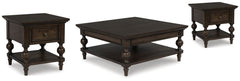 J&M Furniture - Ashley Furniture - Veramond Coffee Table and 2 End Tables - Coffee Table and 2 End Tables - T694T1