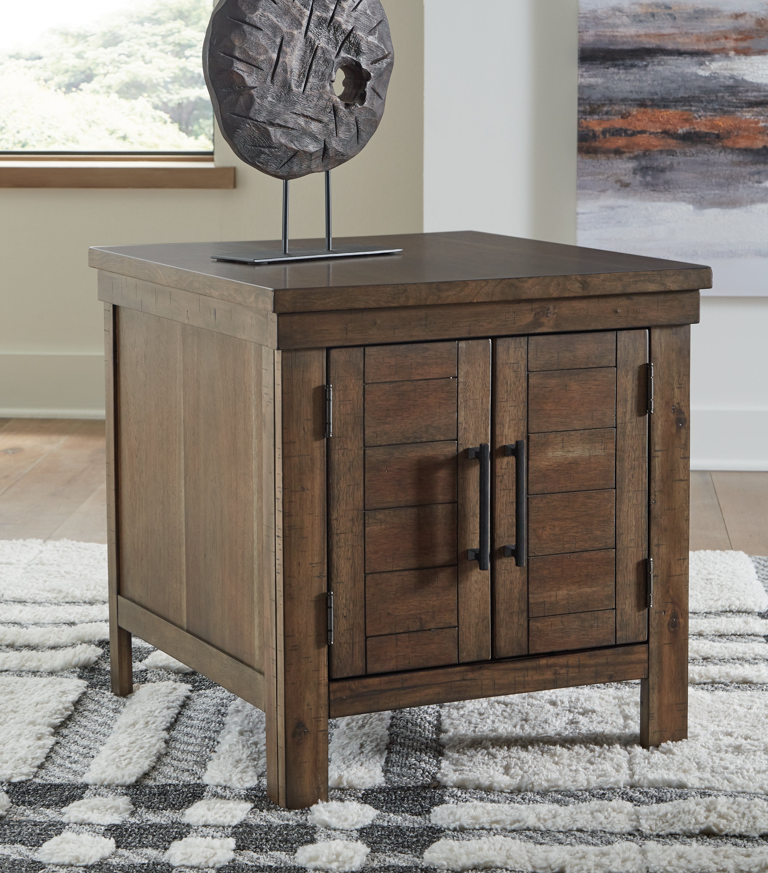 J&M Furniture - Ashley Furniture - Moriville End Table - Rectangular End Table - T731-3